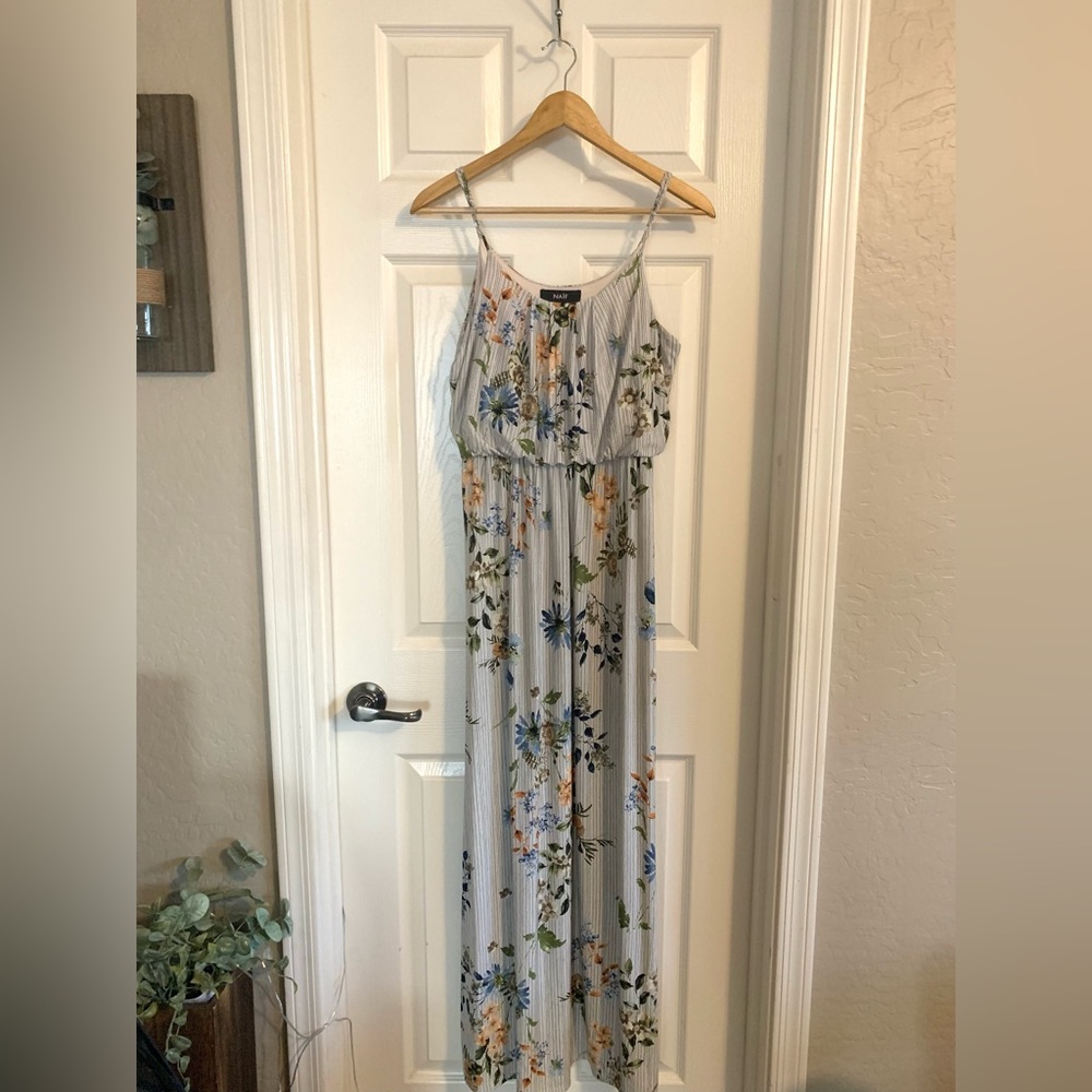 NAIF Flower printed Maxi dress